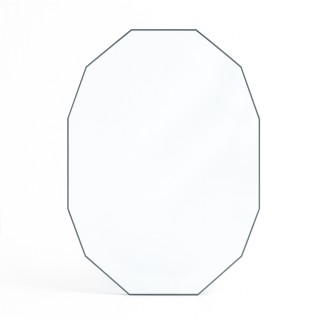 Godin AUCH Glass - Dodecagon glass panel for wood burning stove