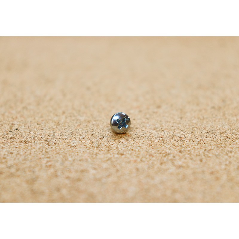 Fixations vitres Vis - 10 x 5 mm - Capska